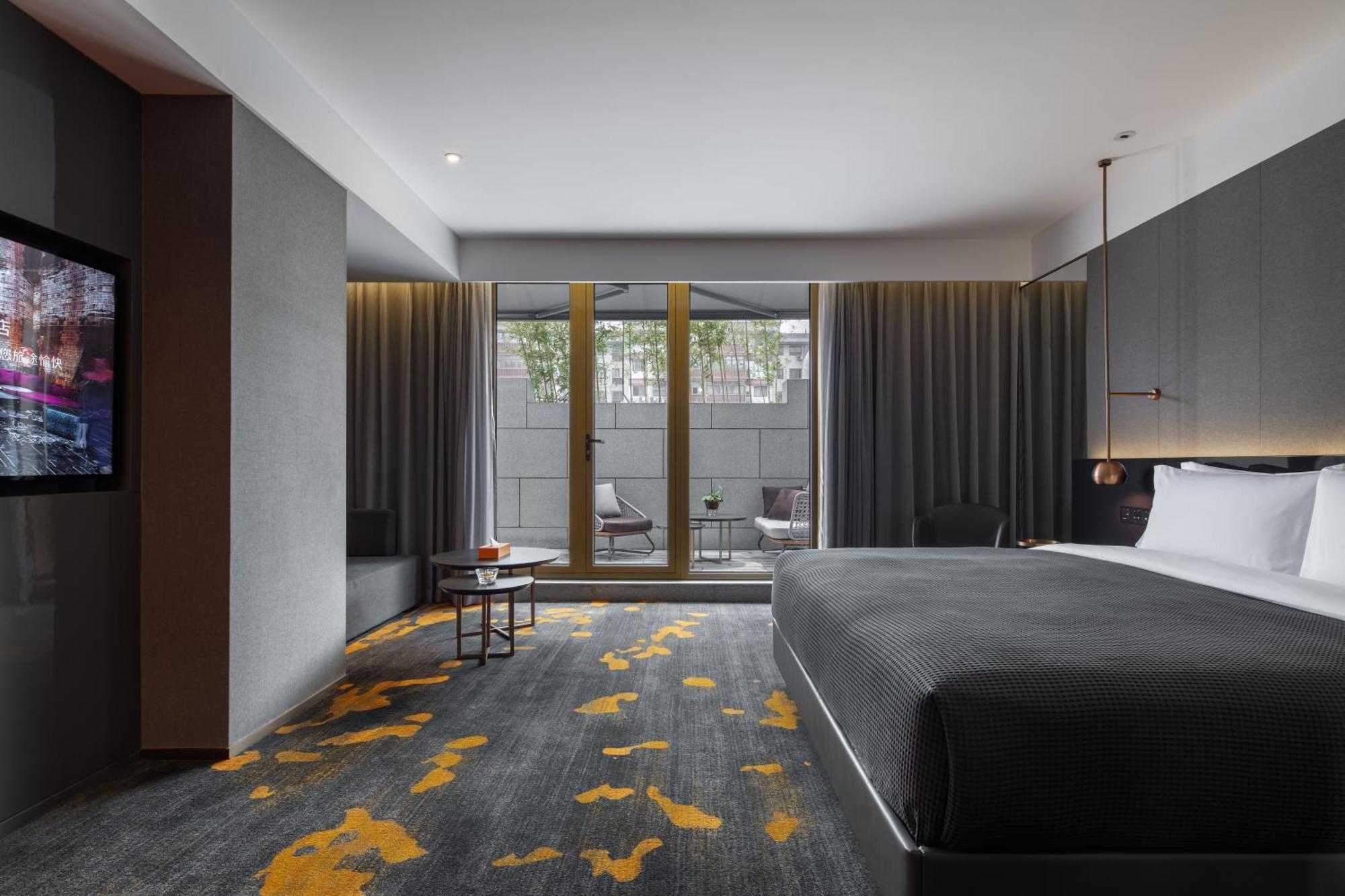Hotel Wanda Yi, Xi'An The Linow Zewnętrze zdjęcie